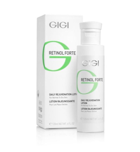 GIGI (ДжиДжи) Retinol Forte Rejuvenation dry / Лосьон-пилинг для нормальной и сухой кожи, 120 мл