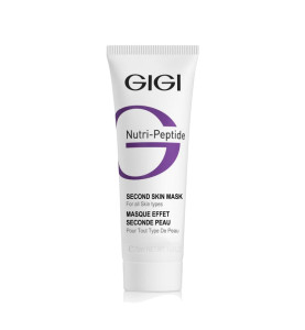 GIGI (ДжиДжи) Nutri-Peptide Second Skin Mask / Маска-пилинг черная пептидная Вторая кожа, 50 мл