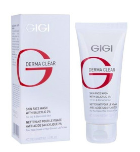 Gigi (ДжиДжи) Derma Clear Skin Face Wash / Мусс очищающий для проблемной кожи c 2% салициловой кислотой, 100 мл