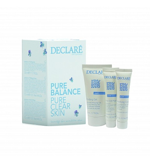 Declare (Декларе) Set Pure Balance / Мини-набор "Чистая кожа"