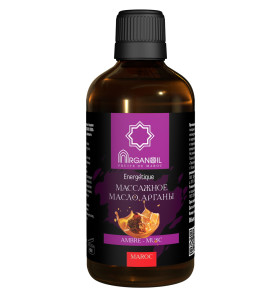Diar Argana Arganoil Fruits Du Maroc / Масло Арганы для ухода и массажа Амбра-Мускус, 100 мл
