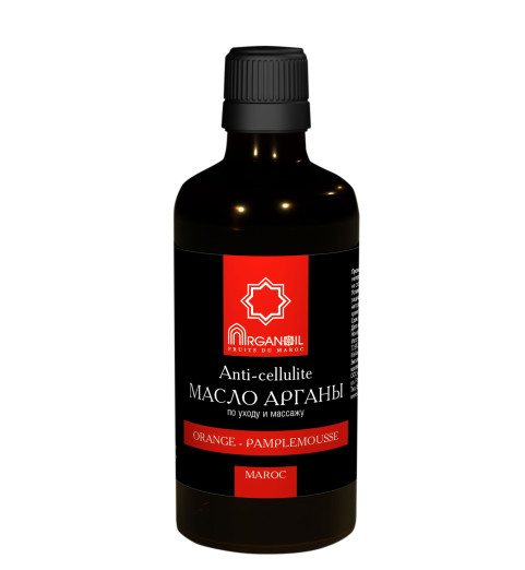 Diar Argana Arganoil Fruits Du Maroc / Масло Арганы для ухода и массажа Апельсин-Грейфрут, 100 мл