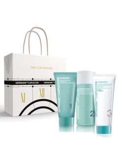 Germaine de Capuccini Набор PurExpert 1-2-3 для жирной кожи: Пенка + Флюид + Крем для лица с тоном