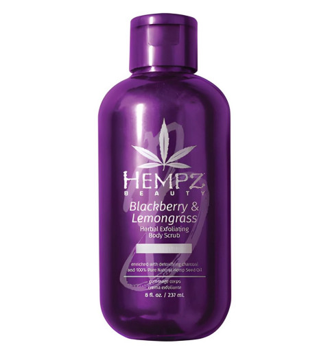 Hempz Beauty Blackberry & Lemongrass Herbal Exfoliating Body Scrub / Скраб для тела Hempz Ежевика и Лемонграсс, 237 мл