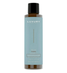Luxury Hair Pro Relive Purix Dandruff And Greasy Scalp Shampoo / Шампунь против перхоти для жирной кожи головы, 250 мл
