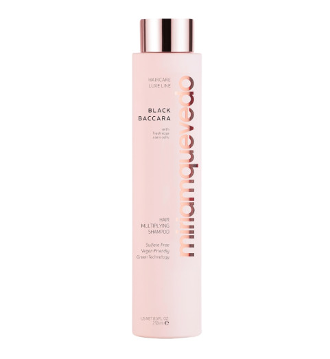 Miriam Quevedo Black Baccara Hair Multiplying Shampoo / Шампунь для уплотнения и объема волос с экстрактом розы, 250 мл