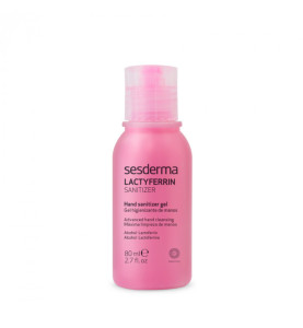 Sesderma Lactyferrin Sanitizer / Гигиенический гель для рук "Лактиферрин Санитайзер", 80 мл (белый флакон)