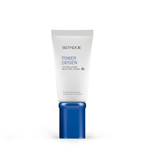 Skeyndor City Pollution Block Gel - Cream + O2 / Крем с кислородом защитный для комбинированной и жирной кожи, 50 мл