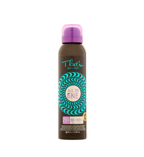 That'So All In One Sport Extra Dry SPF 20*30*50*+ With Neem Oil / Универсальный солнцезащитный спрей с маслом Ним SPF 20*30*50*+, 100 мл