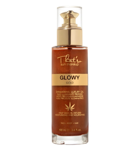That'So Glowy Gold Shimmering Luxury Oil / Увлажняющее масло-шиммер "Сияющее золото", 100 мл