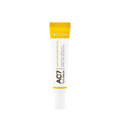 Tisha AC7 Spot Serum / Точечная сыворотка для лица против акне и несовершенств кожи, 15 мл
